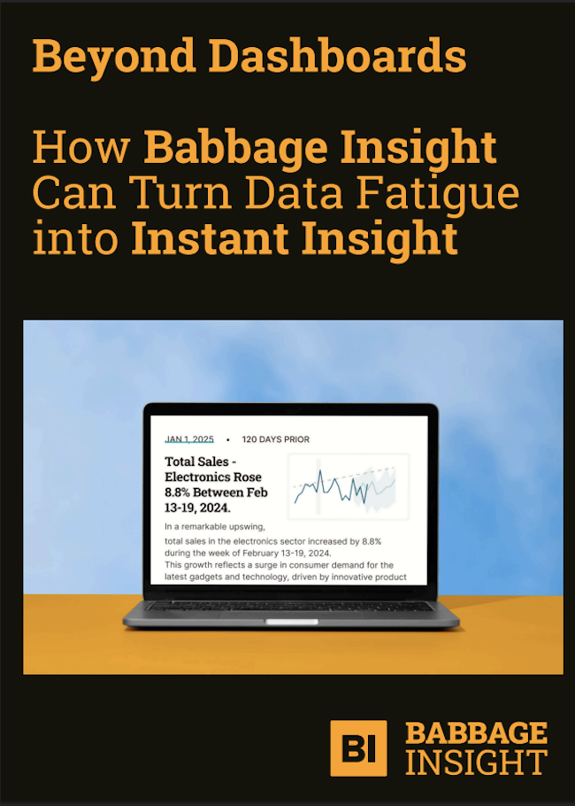 Beyond Dashboards